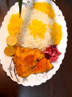 عکسی از دستور مرغ دودی