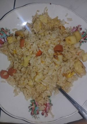 Foto resep Nasi goreng manja 😂