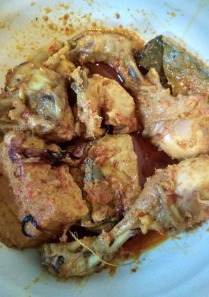 Foto resep Rendang ayam
