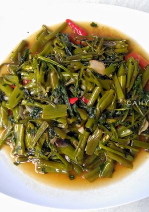 Foto resep Tumis kangkung saus tiram