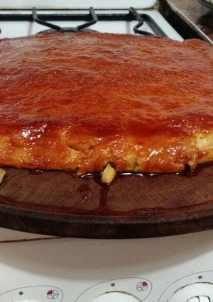 Una foto de Budín de pan 🍞🍮