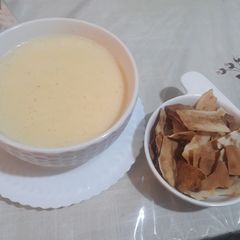 A picture of Potato soup.