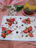 Tiramisù di fragole a modo mio