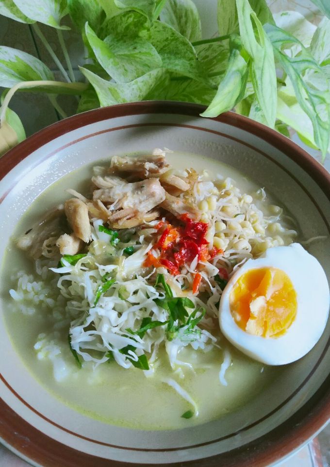 Foto resep Soto Ayam kuah Santan