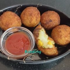 A picture of Party Starter Cheese Corn Balls.