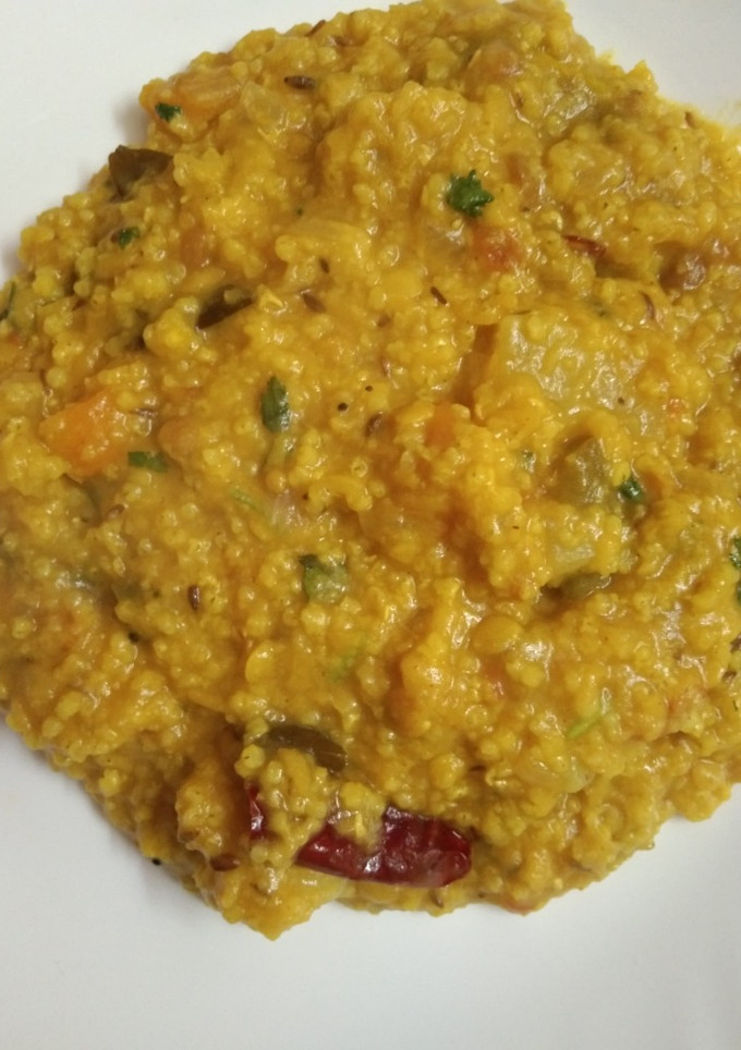 வரகு அரிசி சாம்பார் சாதம்(varagu arisi sambar sadam recipe in tamil) செய்முறை முக்கிய புகைப்படம்