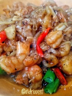 Foto resep Buncis Cah Udang Lada Hitam