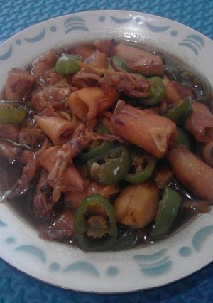 Foto resep Cumi asin cabe gendot