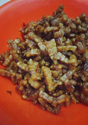Foto resep Oreg tempe kering