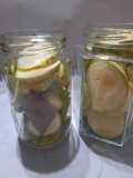 Pickles de zucchini a la sidra
