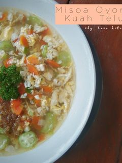 Foto resep Misoa Oyong Kuah Telur ---Gluten Free---