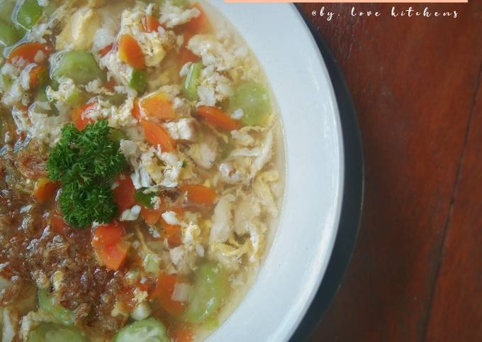 Misoa Oyong Kuah Telur ---Gluten Free---