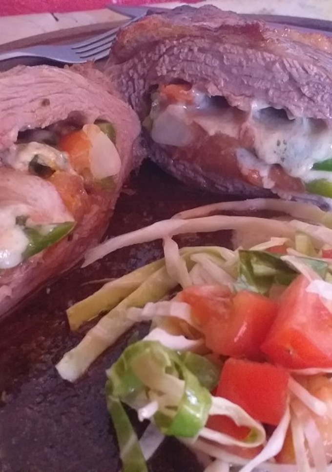 Una foto de Tapa de nalga rellena al horno