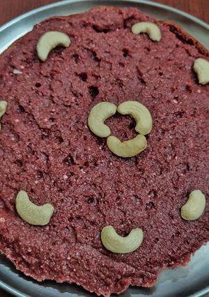 A picture of Homemade Paneer Wheat Cake.