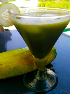 A picture of CUCUMBER -GINGER-DETOX JUICE.