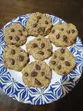 Galletas de avena con plátano