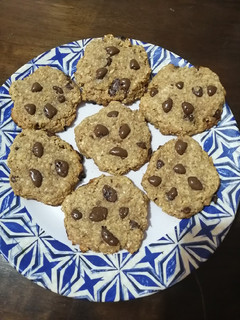 Una foto de Galletas de avena con plátano