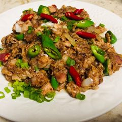 A picture of Lechon Sisig.