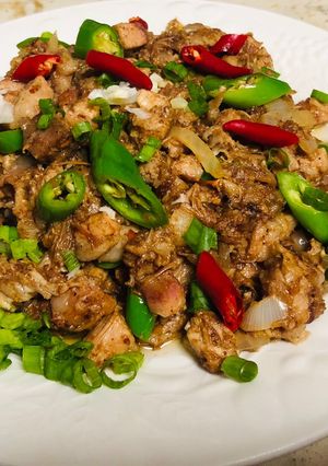 A picture of Lechon Sisig.