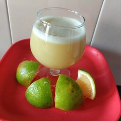 A picture of FRESH SWEET LIME JUICE for NAVRATRI FASTING.