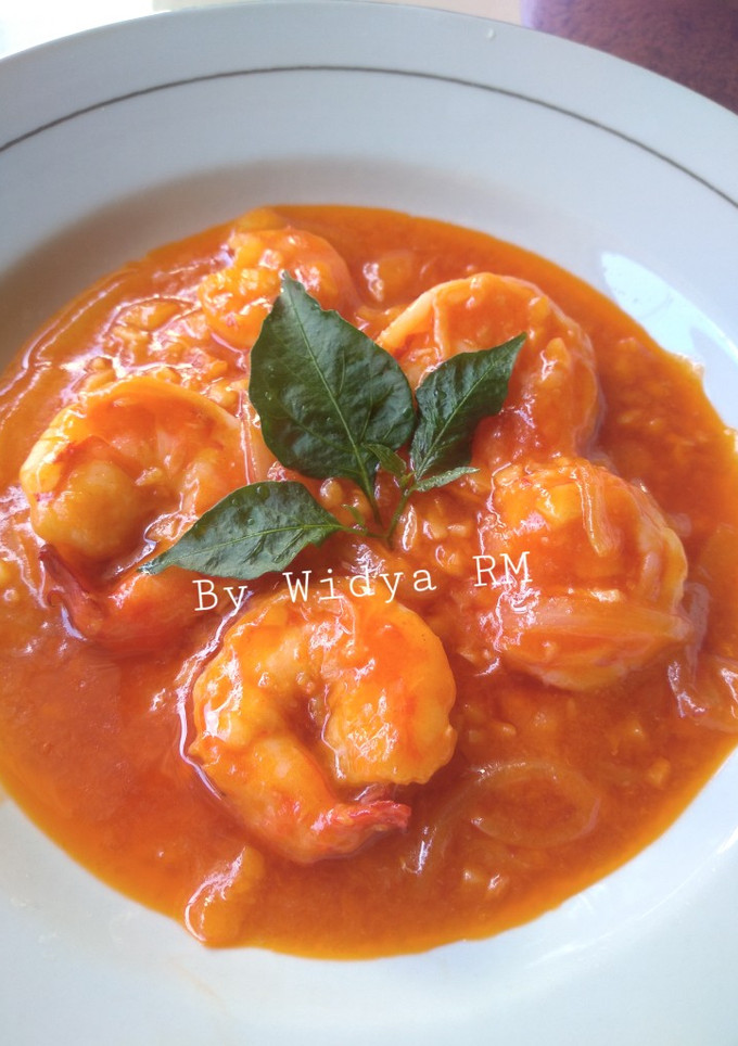 Foto resep UDANG SAUS PADANG anti gagal asli enak