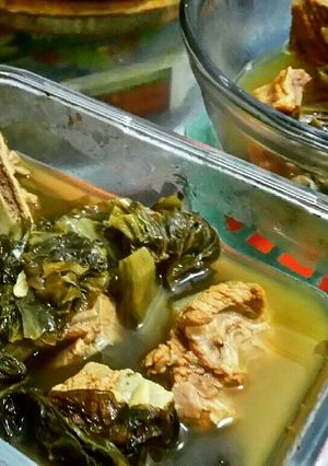 Foto resep Baikut babi sayur asin
