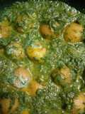 Palak paneer kofta