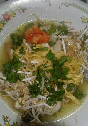 Foto resep Lontong mi