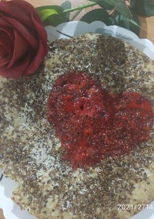 عکسی از دستور کیک تابه ای (بدون تخم مرغ)