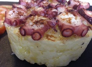 Una foto de Coulant de pulpo a la gallega