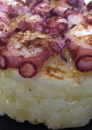 Una foto de Coulant de pulpo a la gallega