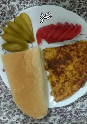 عکسی از دستور کوکو سیب زمینی