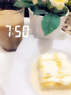 صورة لوصفة كيكة الحليب اللذيذة 🥛♥️