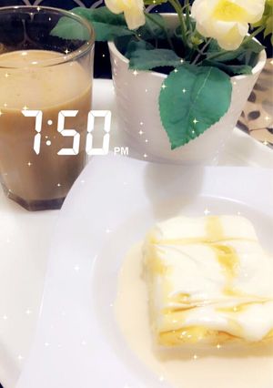 صورة لوصفة كيكة الحليب اللذيذة 🥛♥️