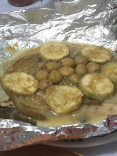 Una foto de Filete al vapor al pimiento