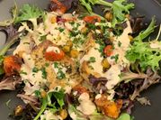 A picture of tofu tahini