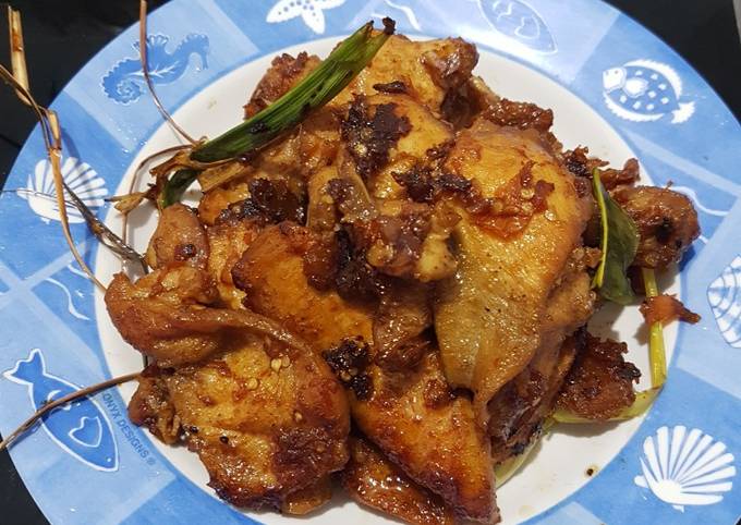 Ayam Goreng Rica ala ala