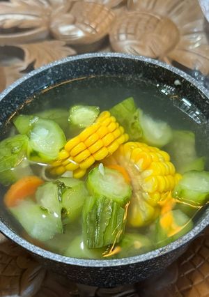 Foto resep Sayur Bening Oyong Wortel dan Jagung