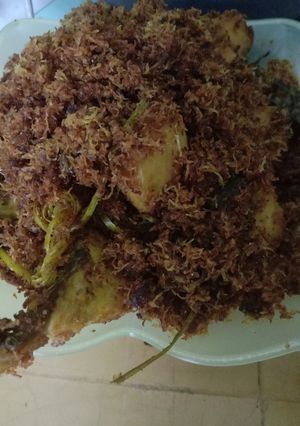 Foto resep Ayam bumbu srundeng