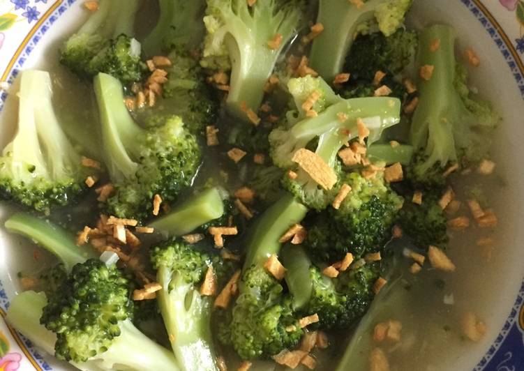 Resep Cah Brokoli Bawang Putih Lezat