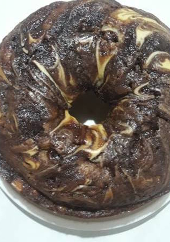 Una foto de Budín marmolado