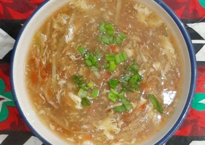 Recipe of Quick Hot and sour soup