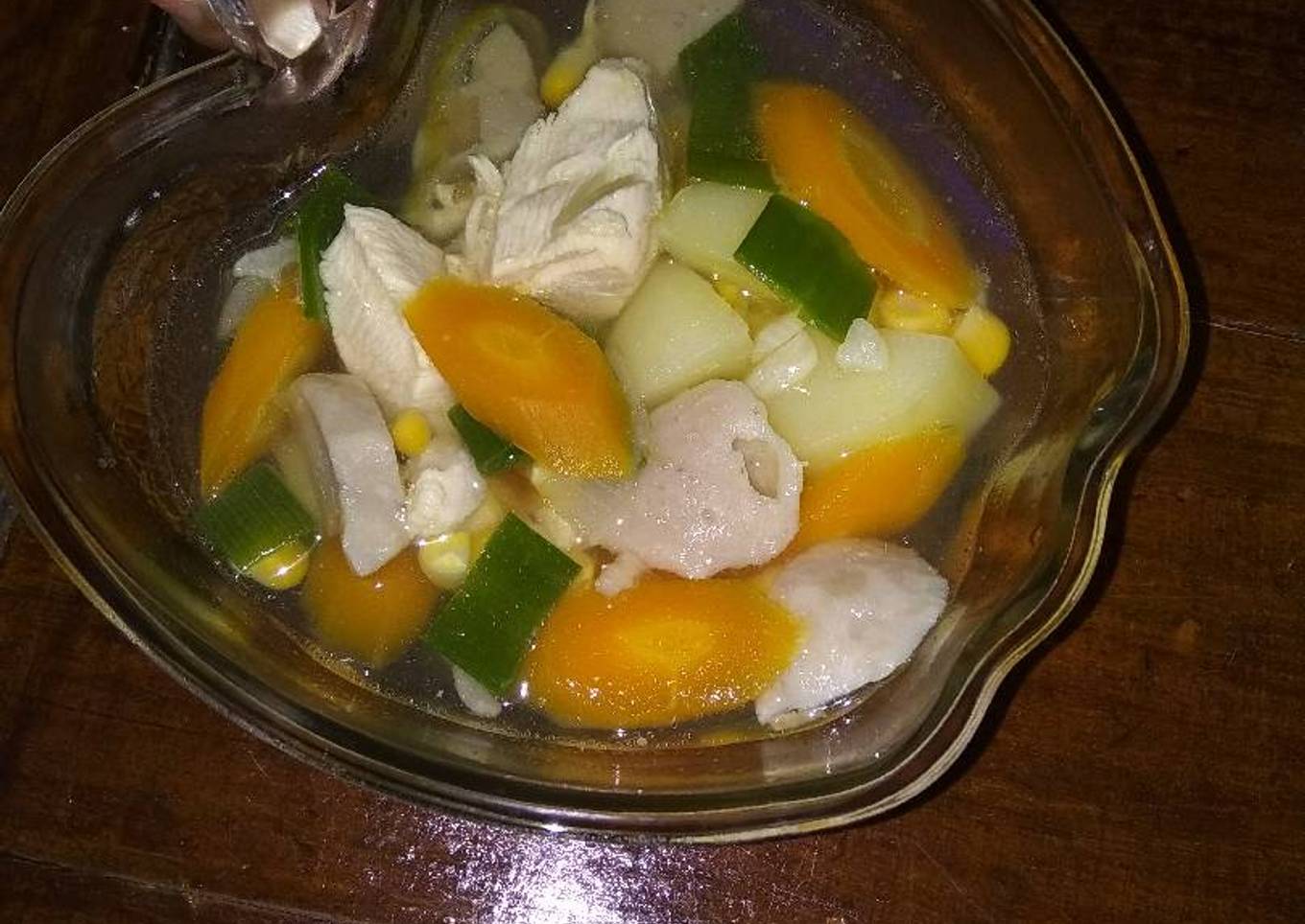 Sup ayam bakso