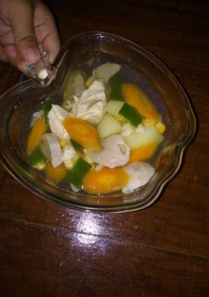 Foto resep Sup ayam bakso