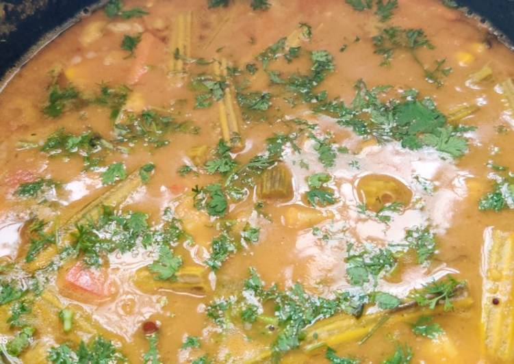 Easiest Way to Prepare Any-night-of-the-week Andhra Sambar
