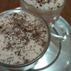 A picture of Chocolate shake#jikoni challenge.