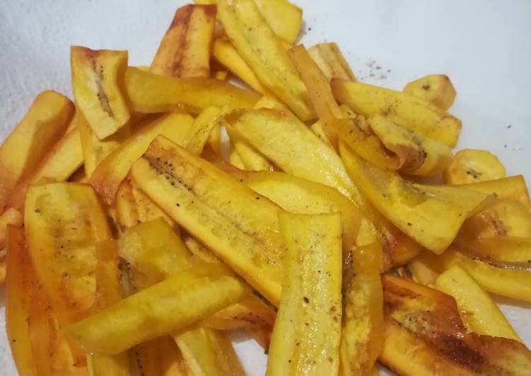 Steps to Prepare Perfect Matoke crisps