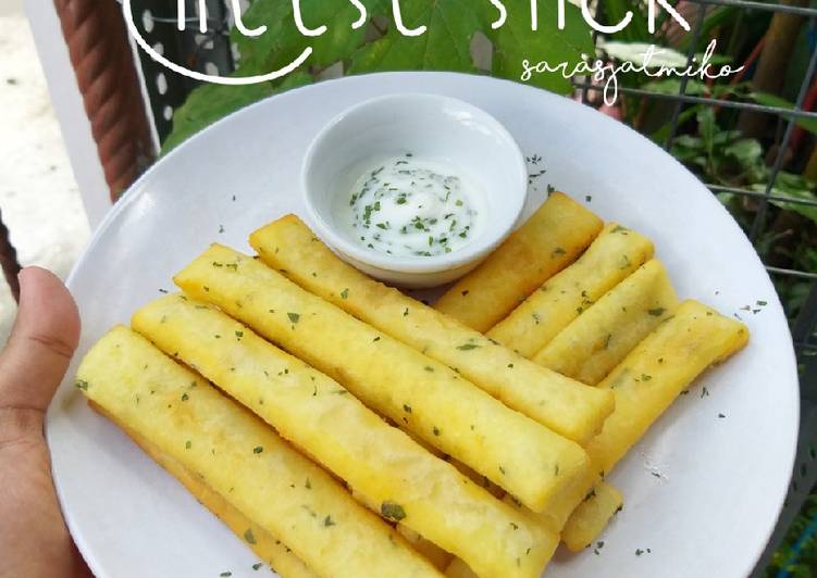 Bagaimana Menyiapkan Potato Cheese Stick, Sempurna