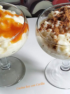 Una foto de Arroz con leche