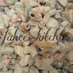 A picture of Russian salad.